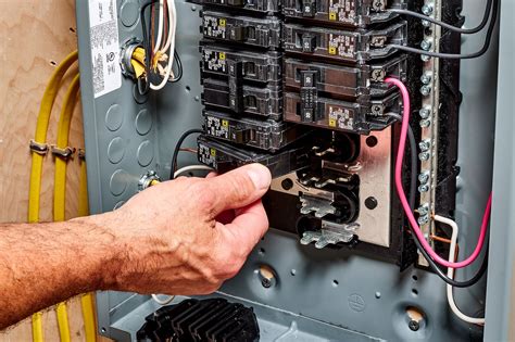 can you show me how install breaker electrical box|replacing circuit breaker box.